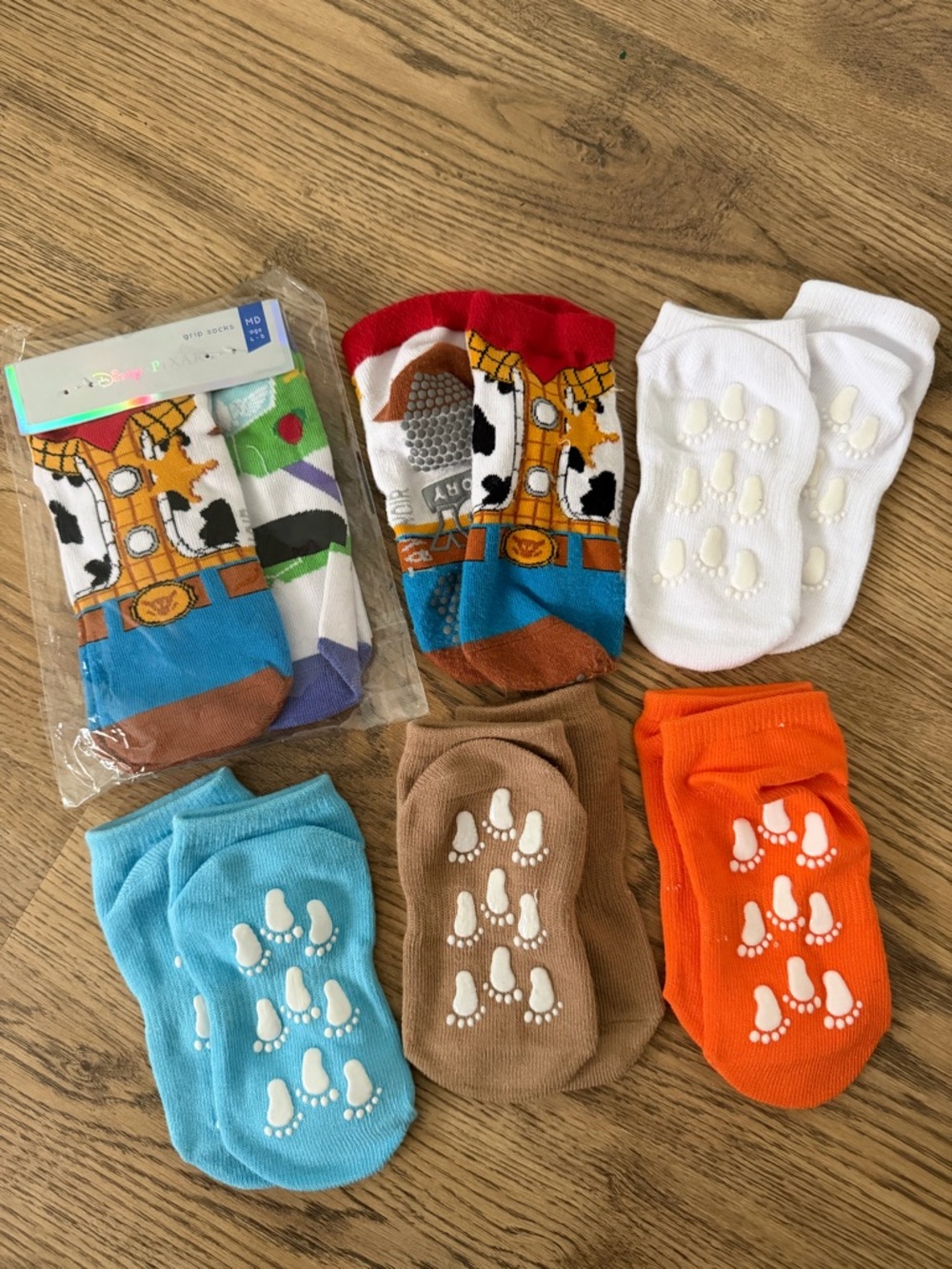 Kids grip socks 7 pairs